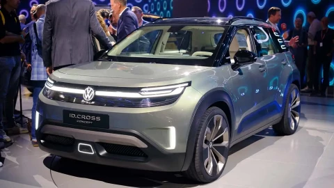 Đây là mẫu crossover điện Volkswagen ID. Cross, ra mắt năm 2026