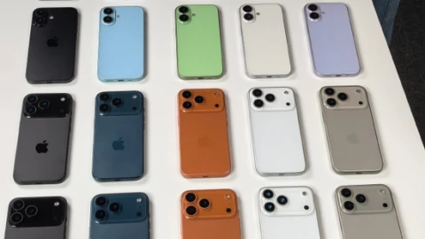 Lộ đủ full lựa chọn màu 4 phiên bản iPhone 17