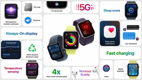 Apple Watch SE 3 giá rẻ ra mắt, nâng cấp toàn diện, nhiều tính năng mới, hỗ trợ 5G