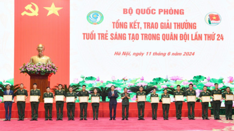 Viettel đạt 10 Giải thưởng Tuổi trẻ sáng tạo trong Quân đội, giá trị làm lợi hàng ngàn tỷ đồng