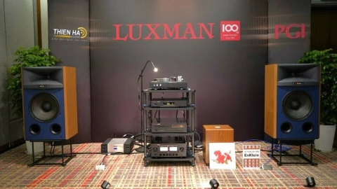 PGI trình làng bộ sản phẩm kỷ niệm 100 năm Luxman duy nhất ở Việt Nam tại AV Show 2025