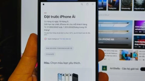 Apple mắc lỗi sơ đẳng trong ngày mở đặt trước iPhone 17 tại Việt Nam