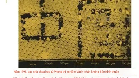 Điều khiển nguyên tử: bình minh của công nghệ tối thượng trong sản xuất chip