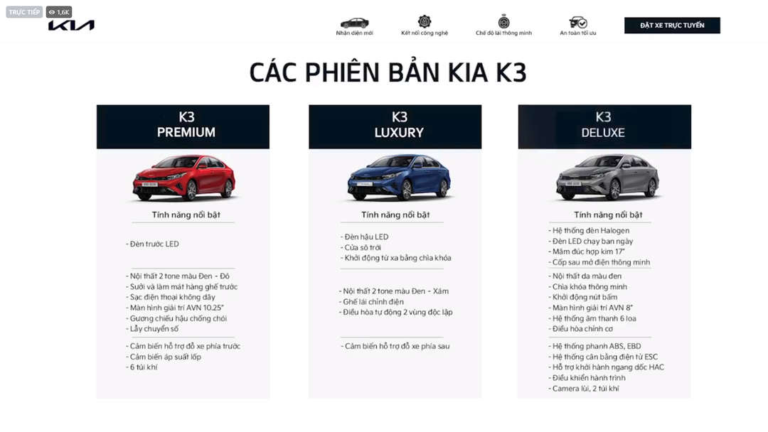 Kia K3 ra mắt thị trường Việt Nam, nhiều nâng cấp nổi bật giá 559 triệu đồng