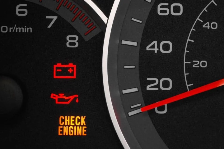 Cần làm gì khi thấy đèn báo kiểm tra động cơ trên xe ô tô?