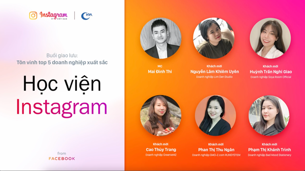 Học viện Instagram khép lại, Facebook tuyến bố 200 doanh nghiệp trẻ Việt Nam được đào tạo