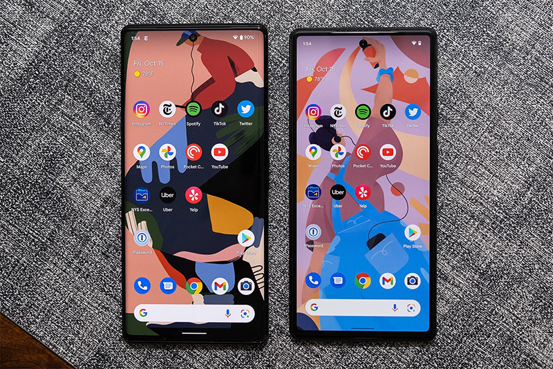 Đọ cấu hình chi tiết Google Pixel 6 và Pixel 6 Pro