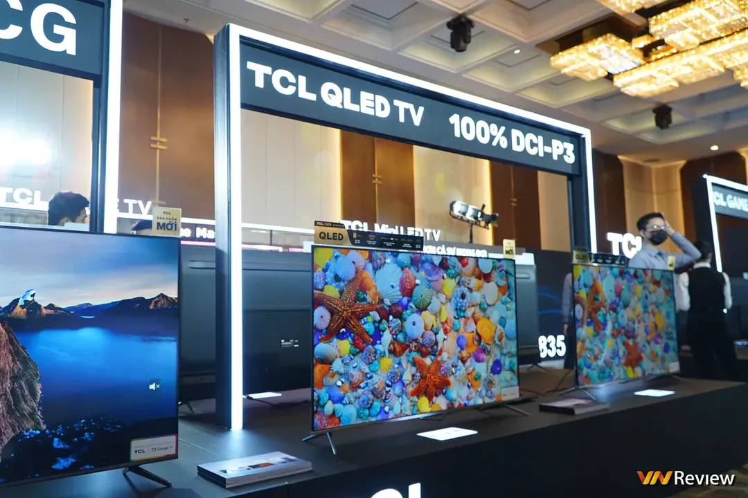 TCL ra mắt loạt TV mini LED 8K và QLED 144Hz cùng các sản phẩm AIxIOT 2022 tại Việt Nam