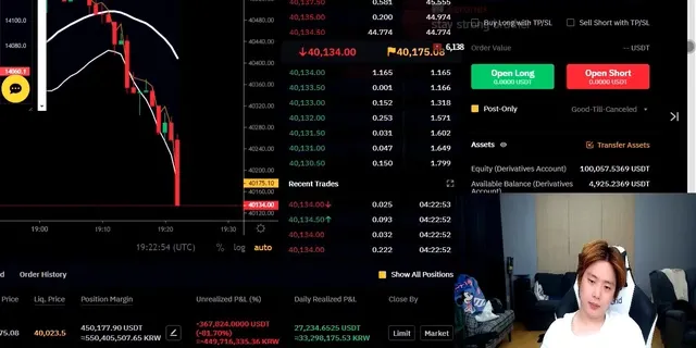 Can đảm Long BTC giữa thời điểm thị trường crypto đi xuống, streamer Hàn Quốc cháy hơn 10 triệu USD sau vài tiếng