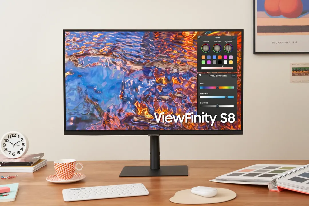 Samsung ra mắt màn hình ViewFinity 2022 cho dân thiết kế