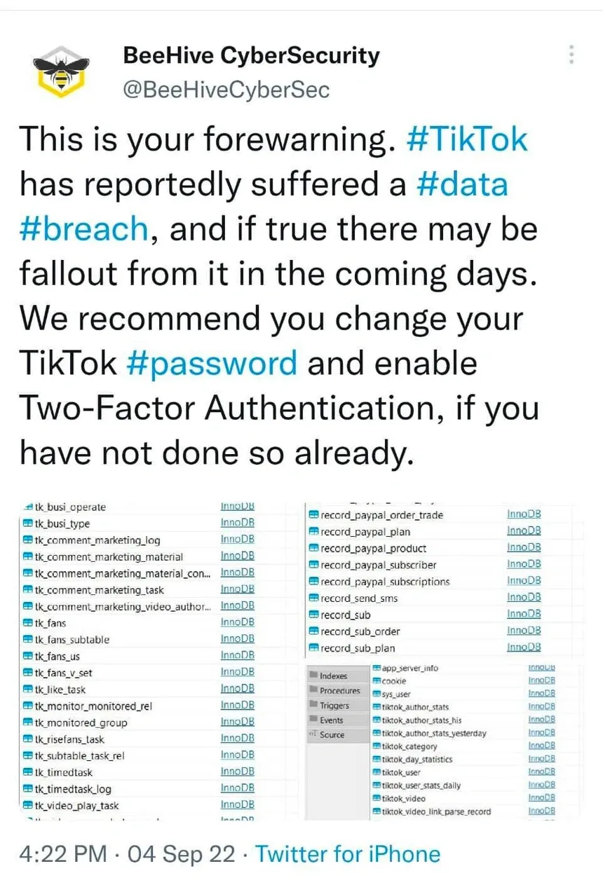 Nghi vấn TikTok rò rỉ dữ liệu hơn 1 tỷ người dùng, anh em cứ đổi mật khẩu cho chắc ăn!