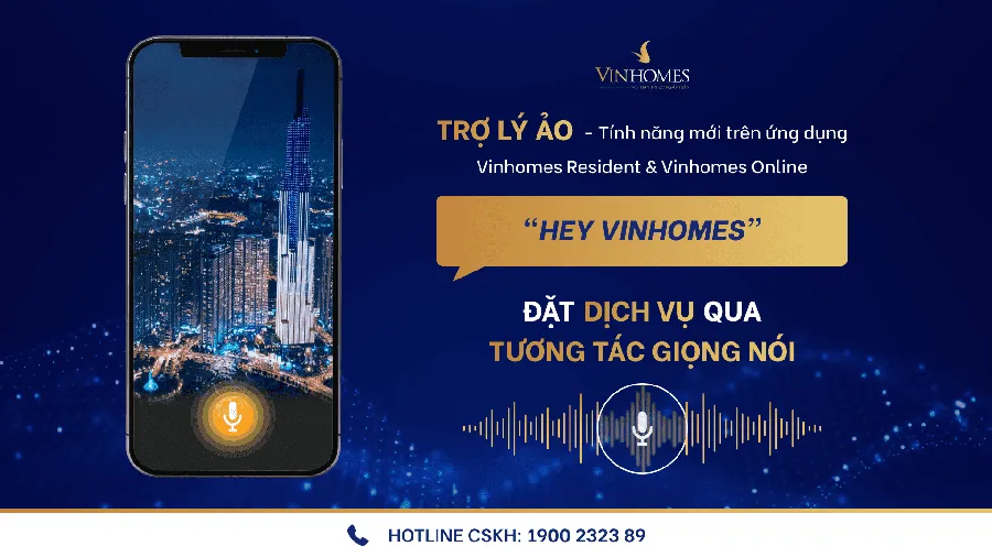 Ứng dụng cho cư dân Vinhomes giờ có trợ lý ảo điều khiển bằng tiếng Việt