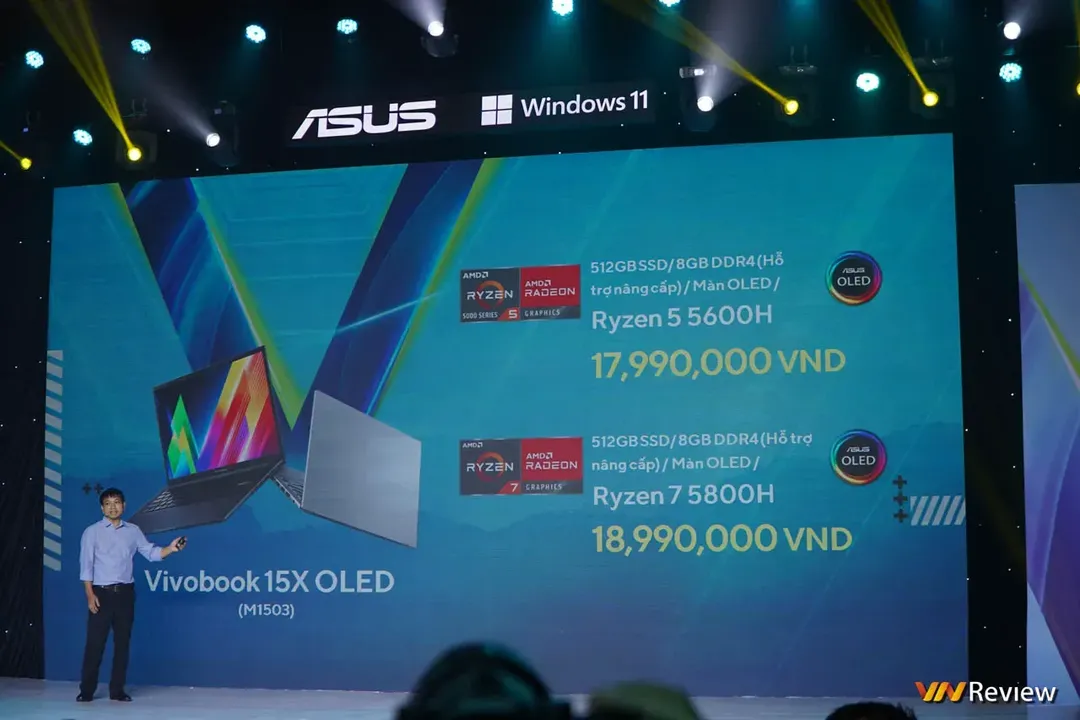 Asus Vivobook 14X/15X OLED ra mắt: laptop sinh viên có hẳn màn hình OLED 2.8K 90Hz, CPU hiệu năng cao