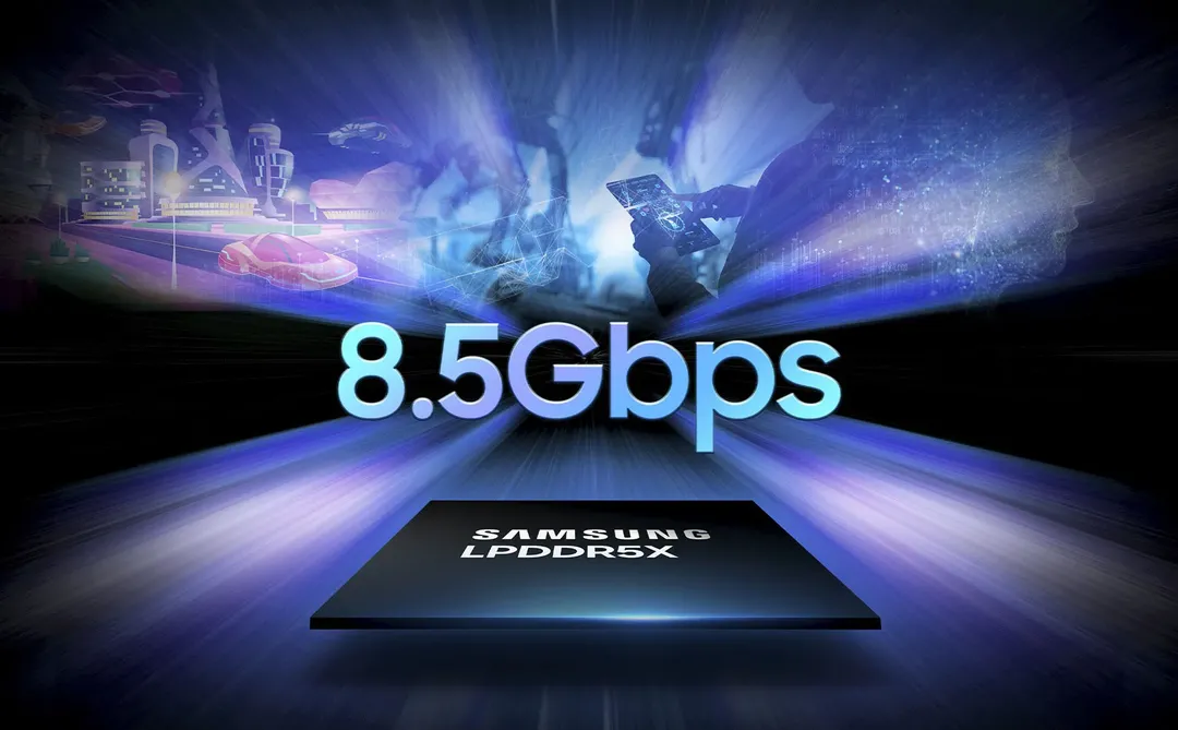 Samsung trình làng DRAM LPDDR5X nhanh nhất thế giới