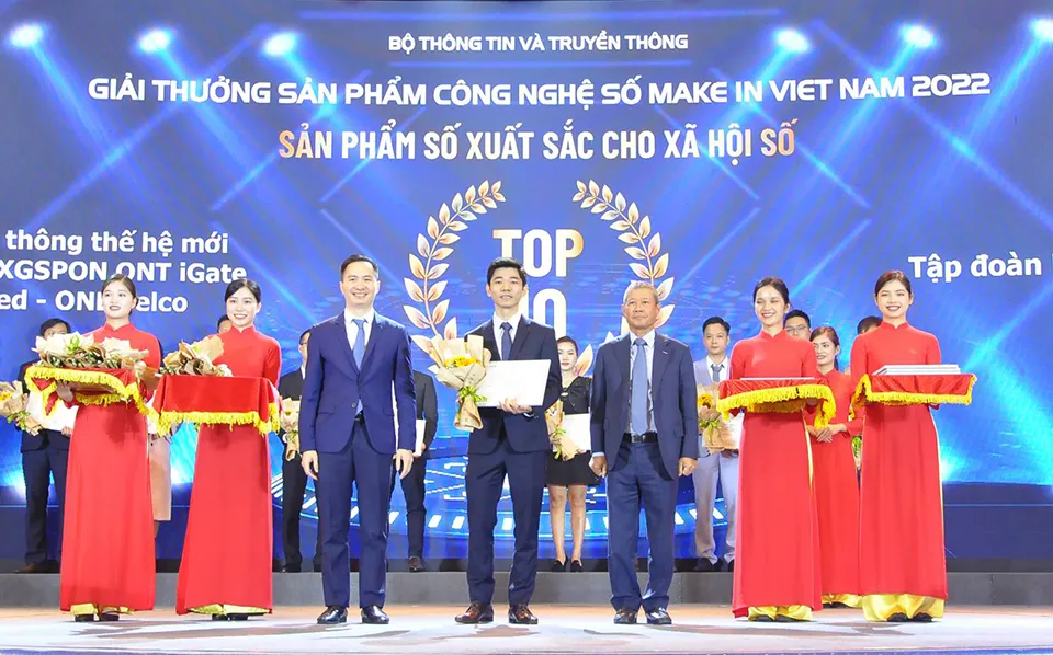 VNPT có 4 giải pháp đạt giải thưởng “Make in Viet Nam”