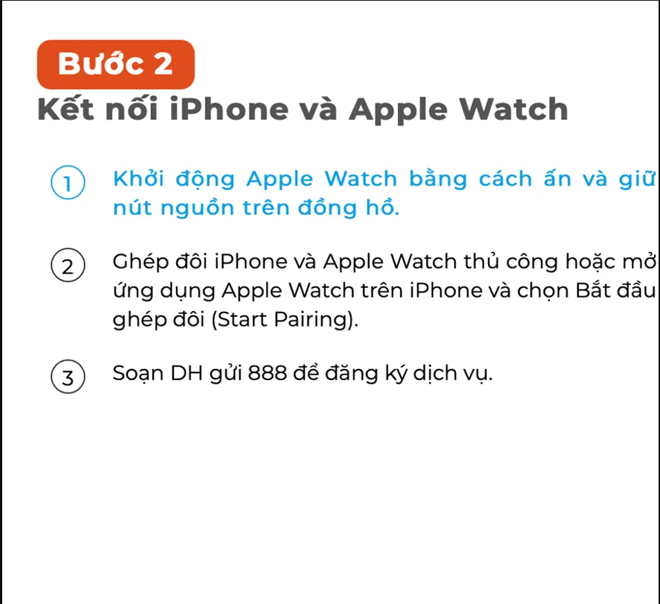 VinaPhone chính thức cung cấp dịch vụ eSIM trên Apple Watch