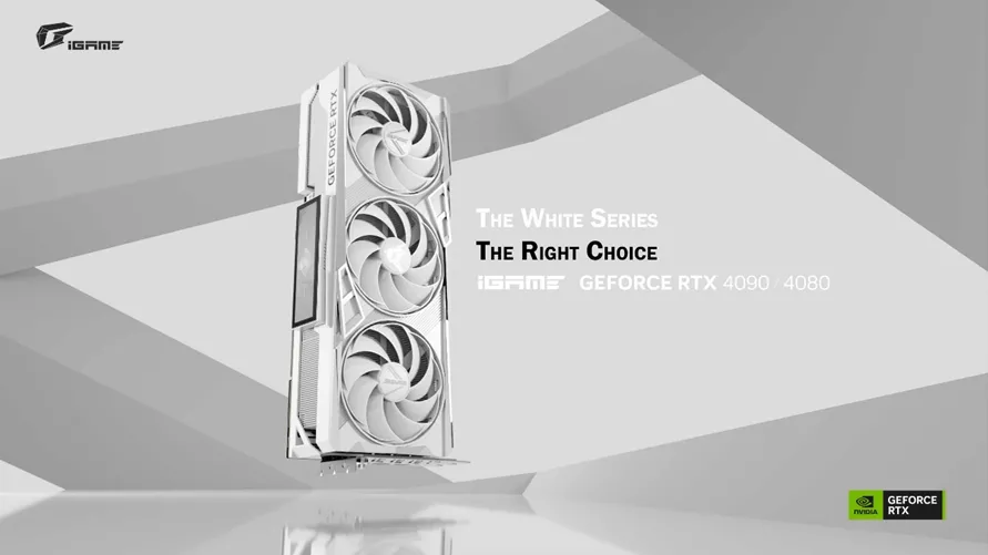 Colorful ra mắt card đồ họa RTX 4090 và RTX 4080 White Limited Edition cho game thủ yêu màu trắng tinh khôi