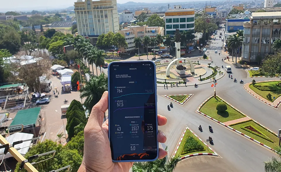 VinaPhone đưa 5G đến lễ hội cà phê Buôn Ma Thuột