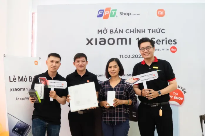 FPT Shop ưu tiên tặng quà hấp dẫn cho những khách hàng nhận sản phẩm Xiaomi 13 Series sớm nhất