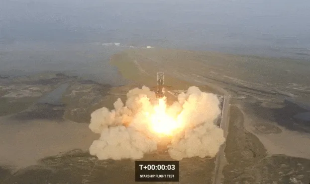 Tàu vũ trụ Starship phát nổ trên không 3 phút sau khi phóng! SpaceX: Đội phóng đã kích nổ phi thuyền