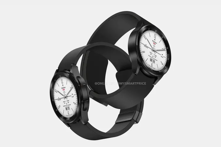 Lộ ảnh Samsung Galaxy Watch 6 đưa viền xoay vật lý trở lại