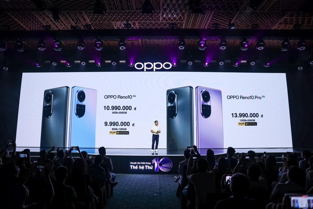 OPPO ra mắt Reno 10 Series tại Việt Nam: đầu tư lớn cho camera tele chân dung, màn hình, sạc nhanh, giá từ 10 triệu đồng