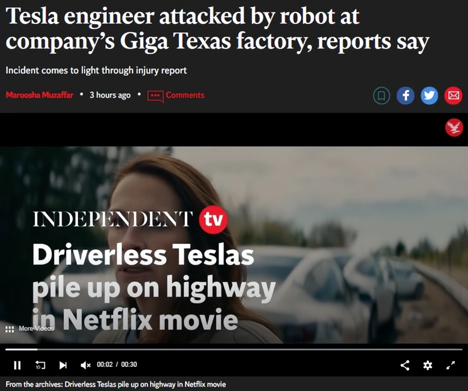 Che giấu thương vong? Robot Tesla bất ngờ gây thương tích cho người sau khi phát nổ từ năm 2021, giờ mới có thông tin!