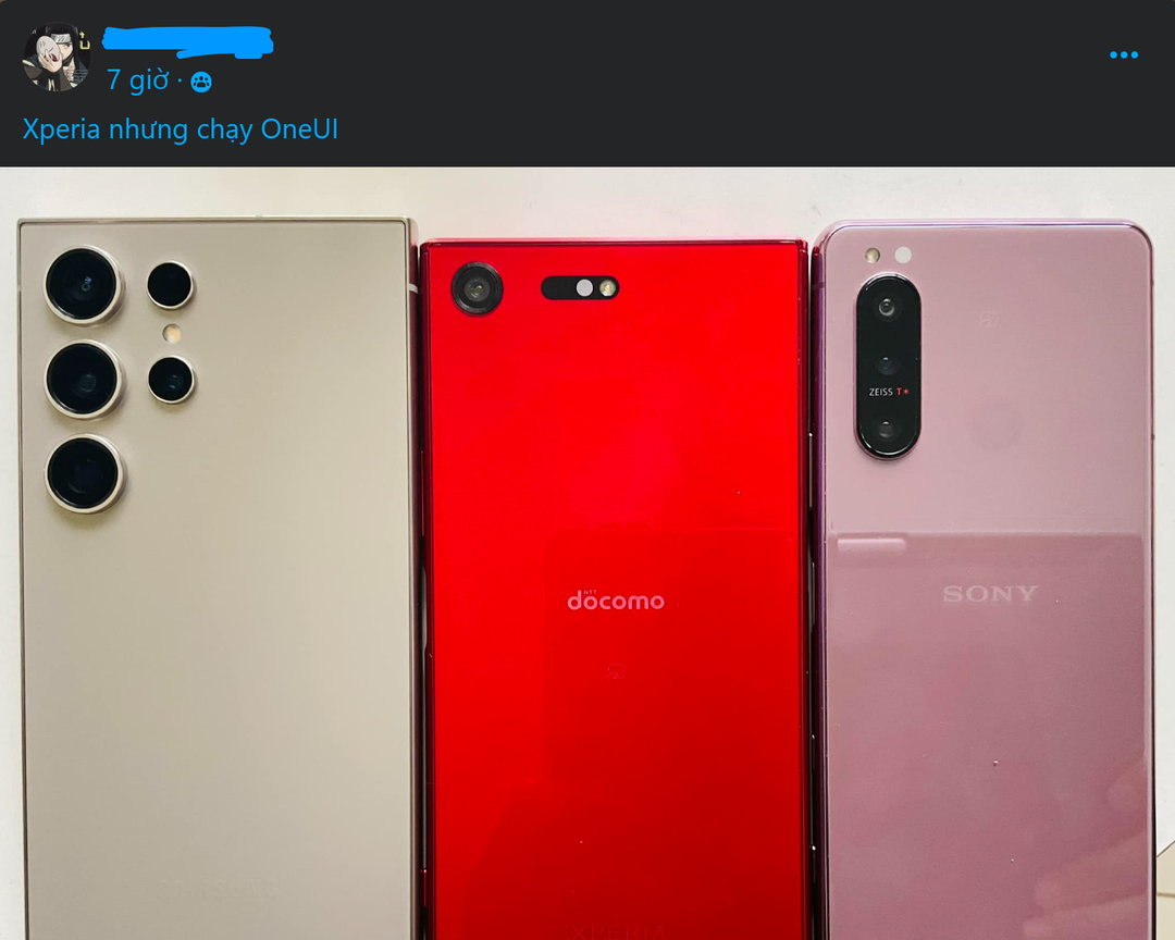 Loạt hình ảnh cho thấy Galaxy S24 Ultra có nét giống điện thoại Sony Xperia 6-7 năm trước