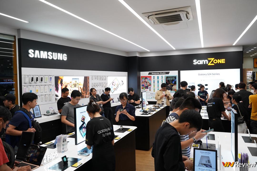 Galaxy S24 Series bắt đầu đến tay người dùng Việt Nam, Samsung tuyên bố đạt lượng đặt cọc cao nhất dòng S trong 5 năm gần đây