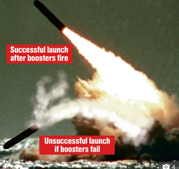 Bộ trưởng Quốc phòng Anh suýt mất mạng vì vụ phóng tên lửa hỏng