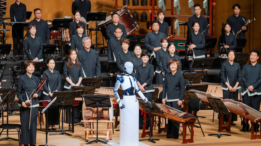 Nhạc trưởng robot ra mắt tại Hàn Quốc