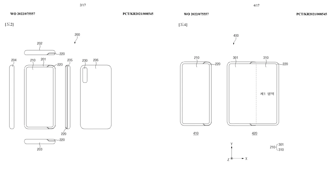 Samsung đăng ký bằng sáng chế điện thoại cuộn màn hình trong suốt