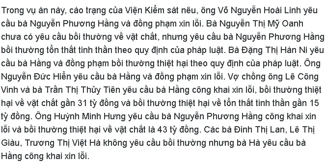Xét xử vụ Nguyễn Phương Hằng: 6 điều có thể thấy tại phiên tòa ngày 1/6/2023