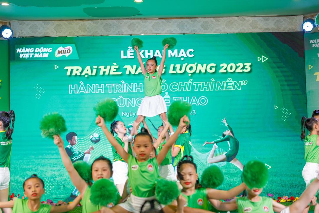 Nestlé MILO tổ chức Trại hè năng lượng 2023 (E-Camp) – Trung Tâm Rèn Ý Chí cho hàng ngàn trẻ em trên toàn quốc