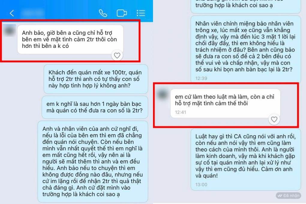 Đi uống trà chanh bay luôn cái xe SH trăm triệu, chủ quán nói hỗ trợ tình cảm tận... 2 triệu đồng