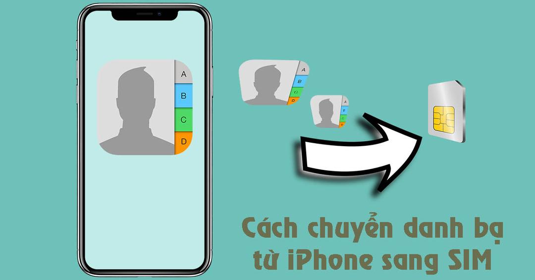 Cách chuyển danh bạ từ iPhone sang SIM: Tại sao không thể chuyển trực tiếp danh bạ từ iPhone sang thẻ SIM?