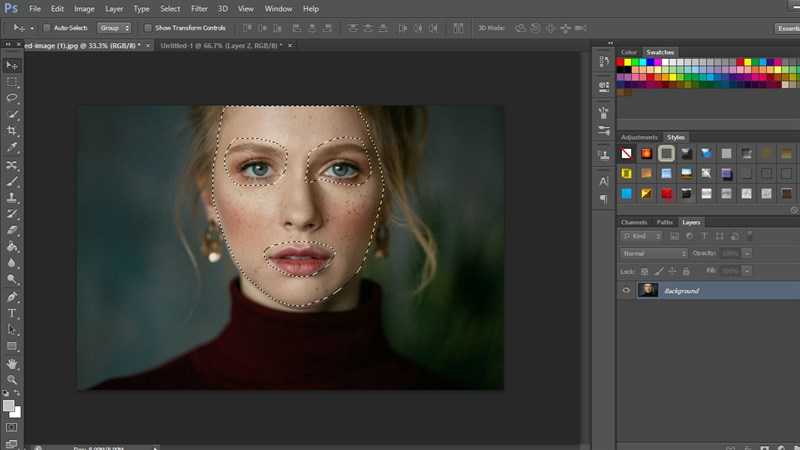 Bỏ túi cách làm mịn da bằng Photoshop