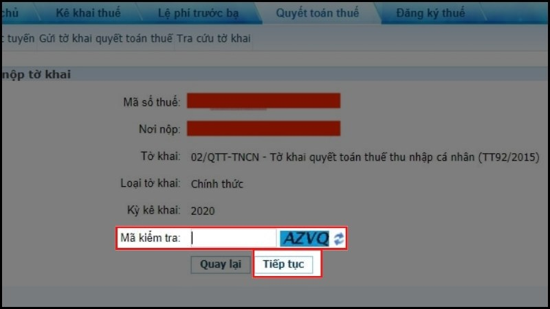 Cách tự quyết toán thuế thu nhập cá nhân online