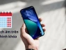 Cách bật lịch âm trên màn hình khóa iPhone