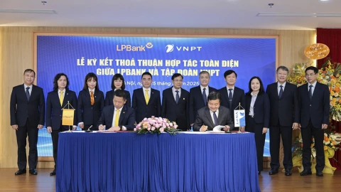 VNPT và LPBank hợp tác toàn diện, ưu tiên dùng sản phẩm của nhau