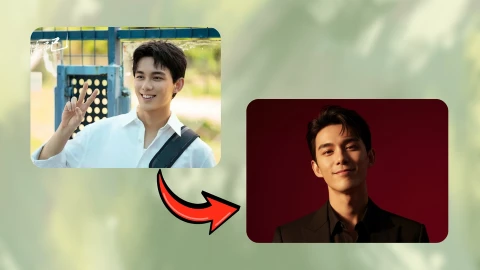 Cách tạo ảnh chân dung nền đỏ bằng AI đang là "hot trend"