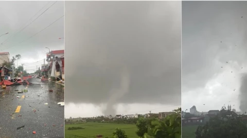 Vì sao có vòi rồng kinh hoàng như ở Ninh Bình, Hưng Yên, Hải Phòng?