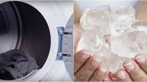 Nghe vô lý nhưng lại cực kỳ hiệu quả, lý do bạn nên trữ đá lạnh trong phòng giặt đồ