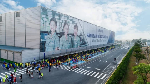 Nhà máy Samsung Electronics Việt Nam lãi khủng trong quý 1 năm nay