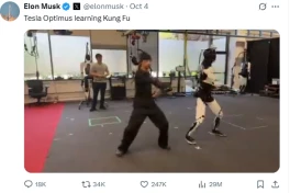 Trung Quốc phản ứng mạnh mẽ với robot hình người của Elon Musk khoe đánh võ kungfu