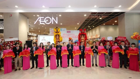 AEON khai trương trung tâm thương mại thứ 11 tại Việt Nam, lần đầu bắt tay cùng Vingroup