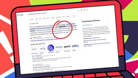 Cách nhận diện kẻ lừa đảo trong phản hồi của AI của Google