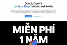 Hướng dẫn chi tiết cách đăng ký gói Gemini Pro và 2TB lưu trữ miễn phí tới một năm cho sinh viên Việt Nam