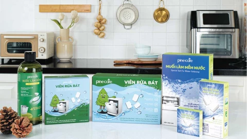 Viên rửa bát thương hiệu Việt thứ hai gia nhập thị trường