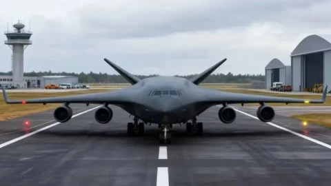 Cường quốc bí ẩn đang chế tạo “gã khổng lồ tàng hình” nặng 550 tấn, đối thủ tiềm năng của không lực Mỹ?